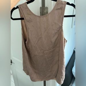 Lunya Washable Silk Pajamas in Mauve Color